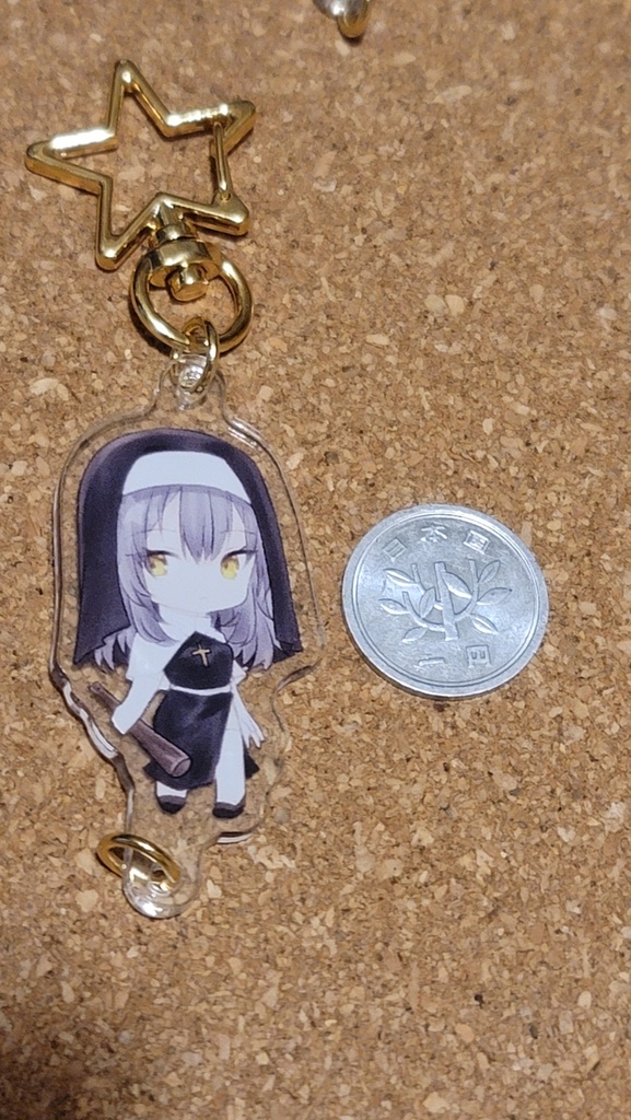 【崩スタ】列車組連結できるアクキー【崩BW】