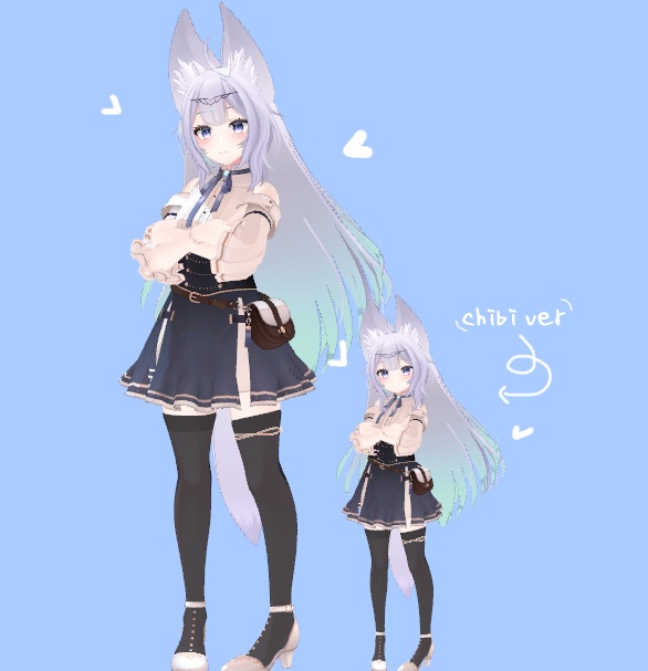 ちびリーファ / ちびウルフェリア (Leefa / Wolferia)