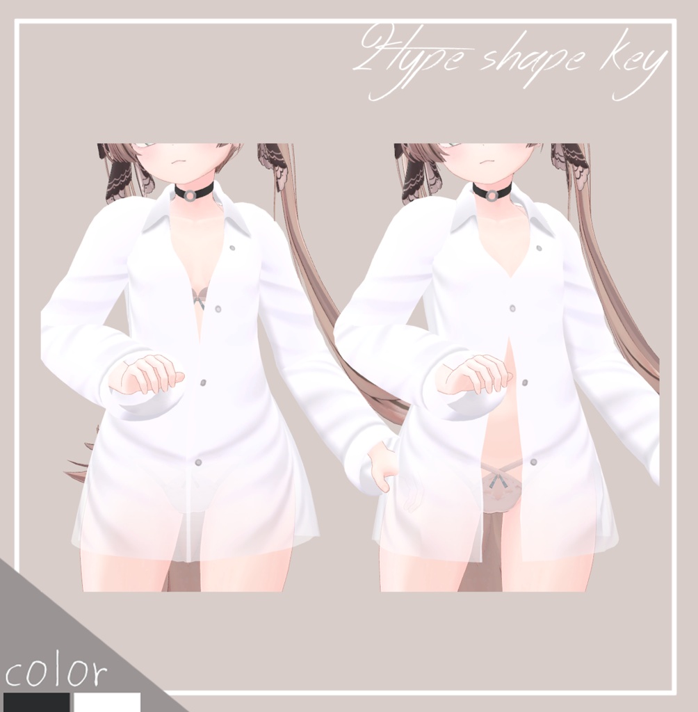 Simple Shirt_マヌカ用 / For Manuka