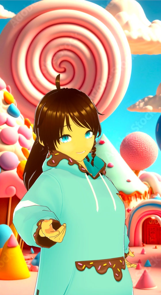 Sweety vroid vrchat model
