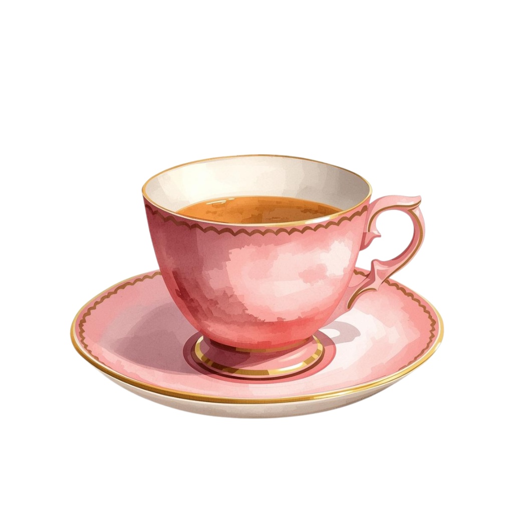 アンティークピンクが可愛い*旅行シリーズ水彩クリップアート(全12点セット/PNG透過)