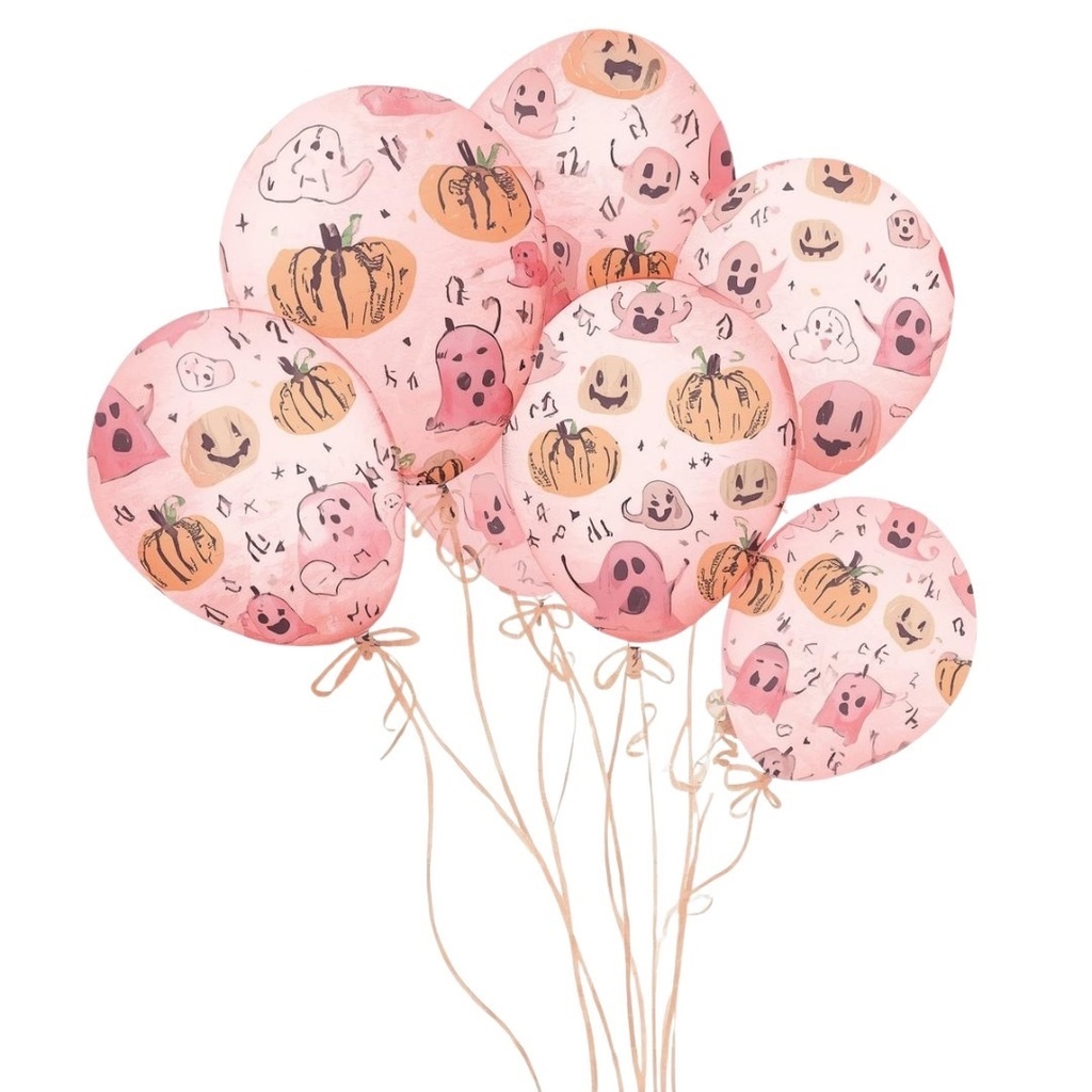 ハロウィンをテーマにした、水彩画タッチの可愛いクリップアート20点セットです。