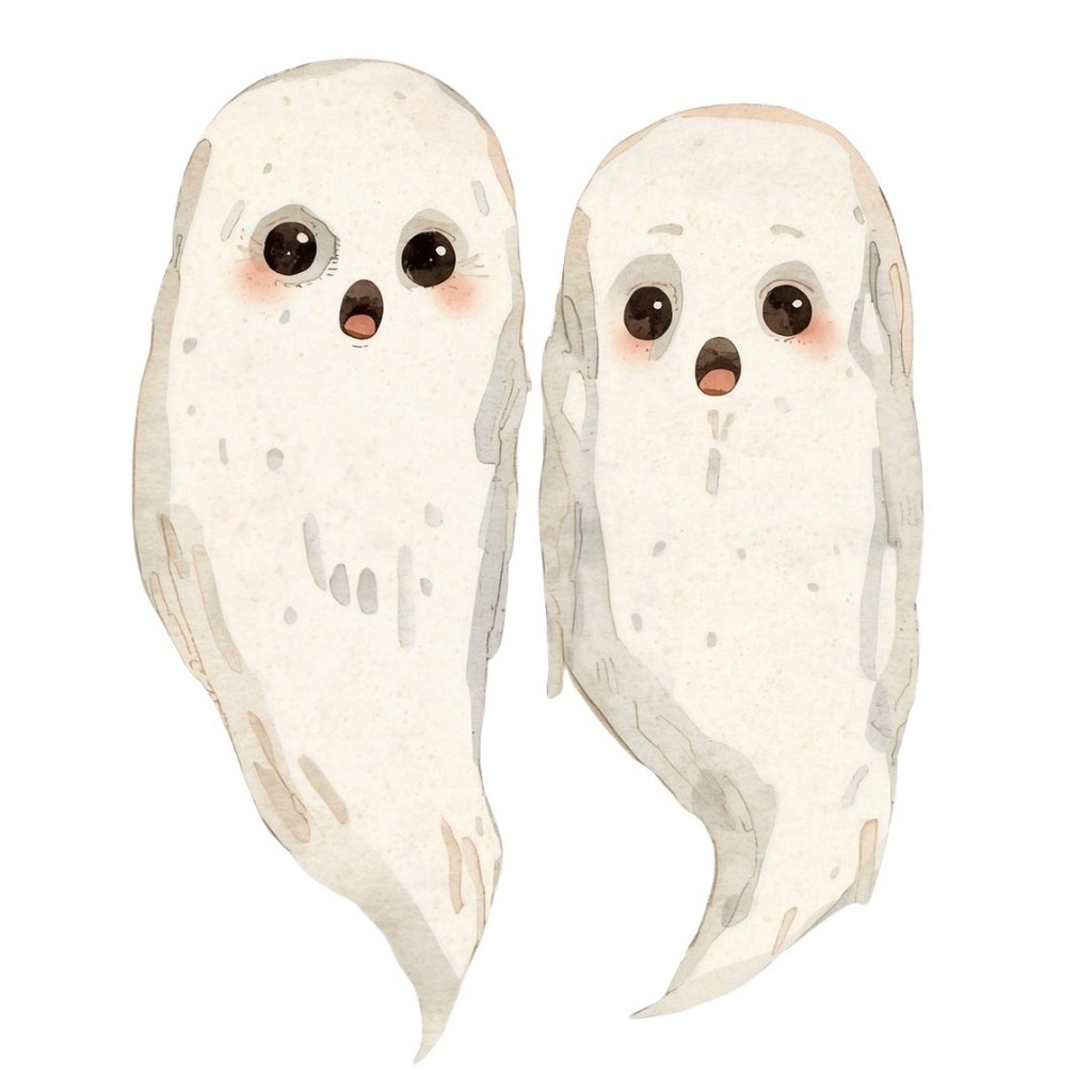 ハロウィンをテーマにした、水彩画タッチの可愛いクリップアート20点セットです。