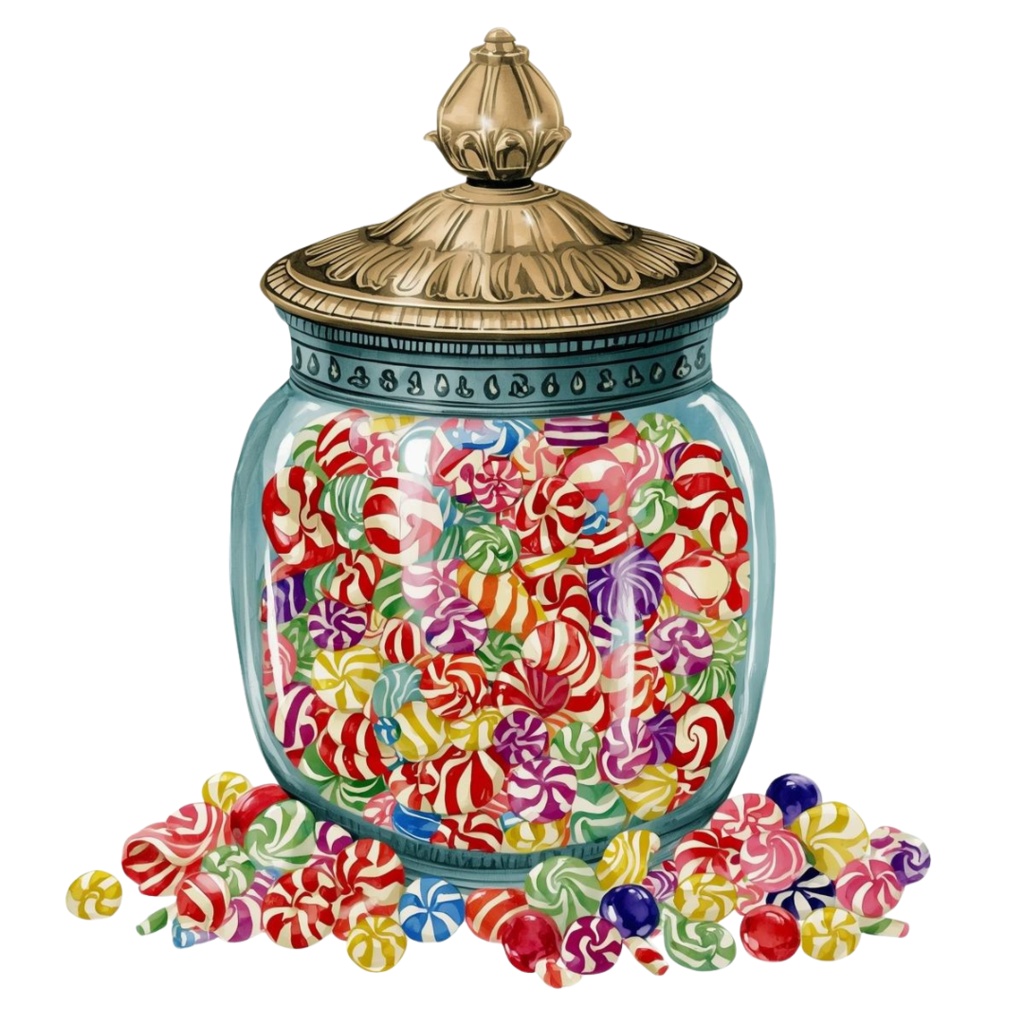 水彩画風*アンティーク可愛いハロウィンクリップアート Part2 20点セット(PNG背景透過)