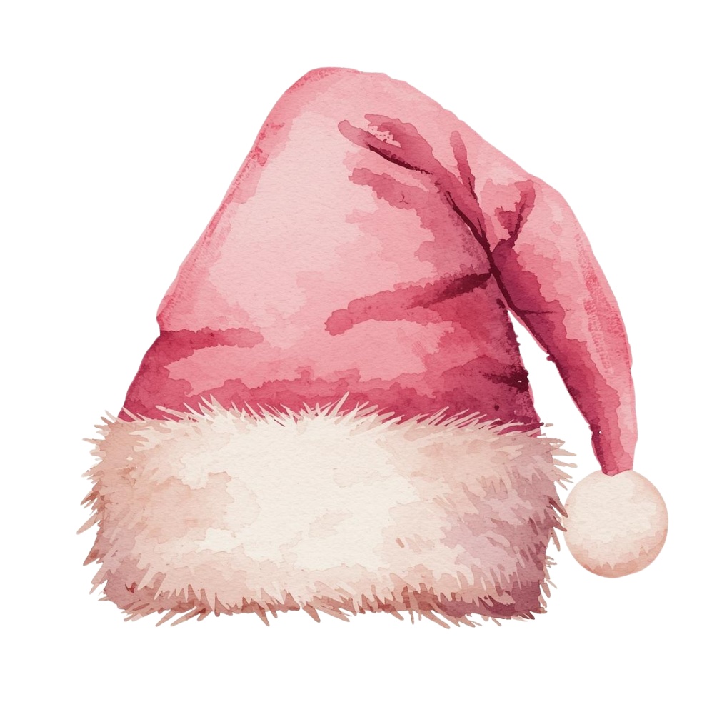 水彩画風*アンティーク可愛いクリスマスクリップアート20点セット(PNG背景透過)