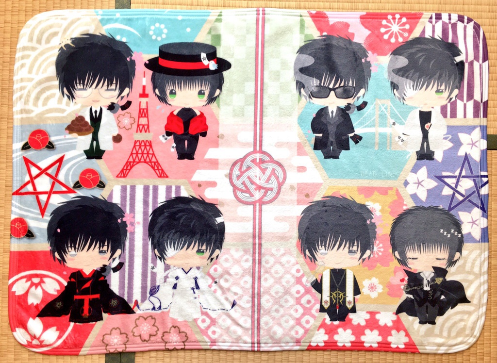 【単品】星昴 和モダンブランケット(両面印刷)