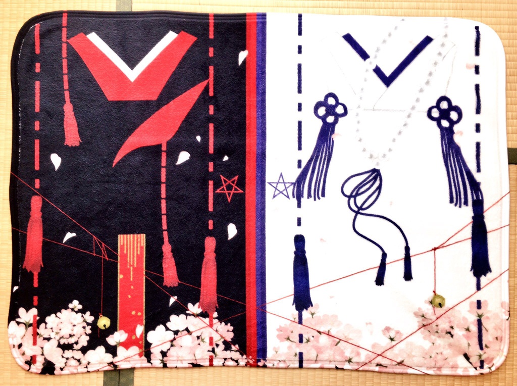 【単品】星昴 和モダンブランケット(両面印刷)