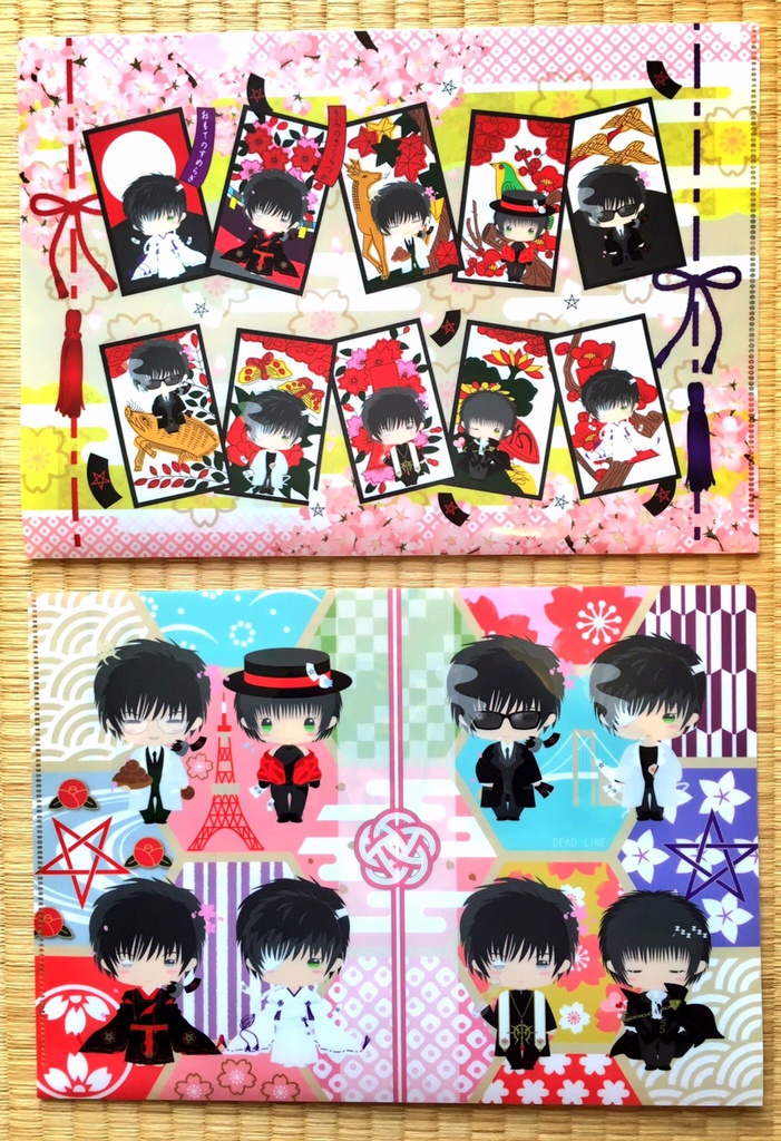 星昴 和モダンA4クリアファイル(両面印刷)