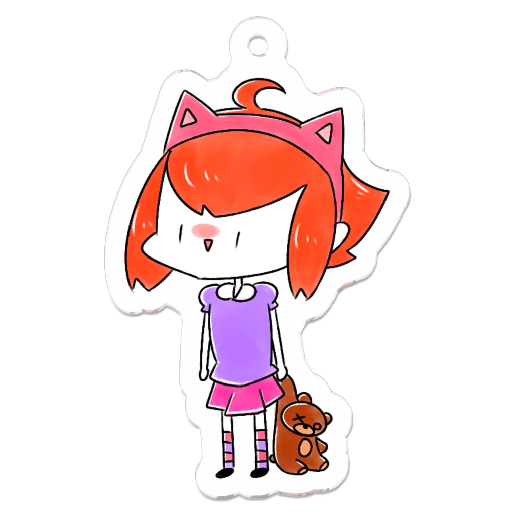 ちびあにーアクリルキーホルダー