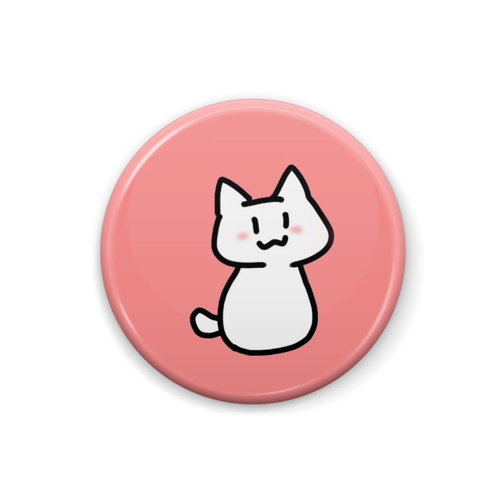 ゆるネコ 缶バッジ