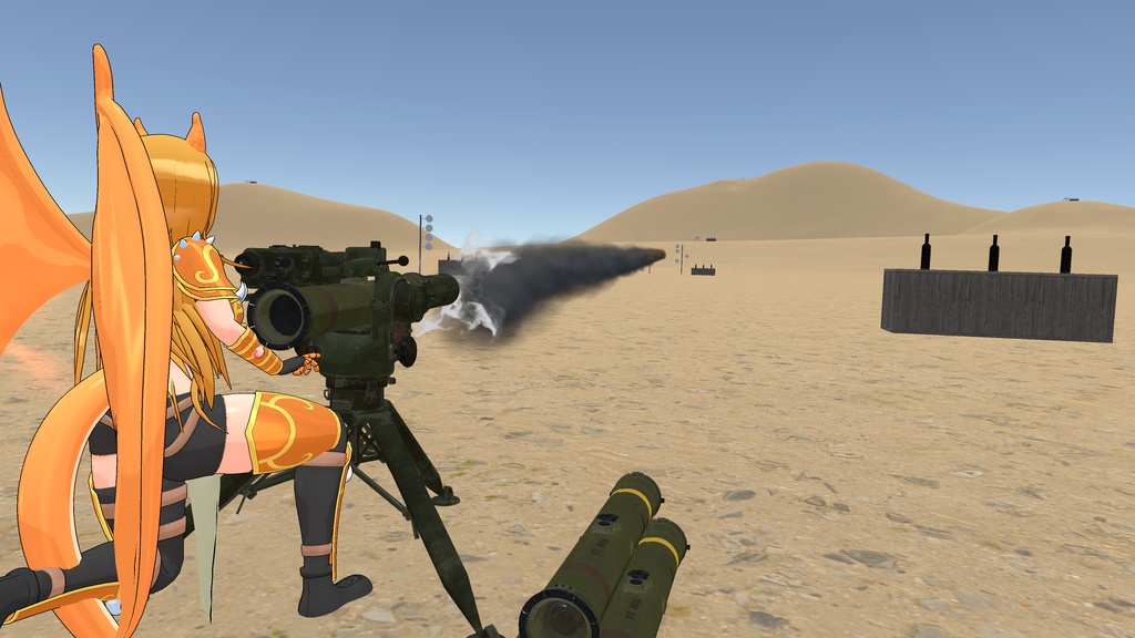 BGM-71 TOW Missile | PhysBones Controlled