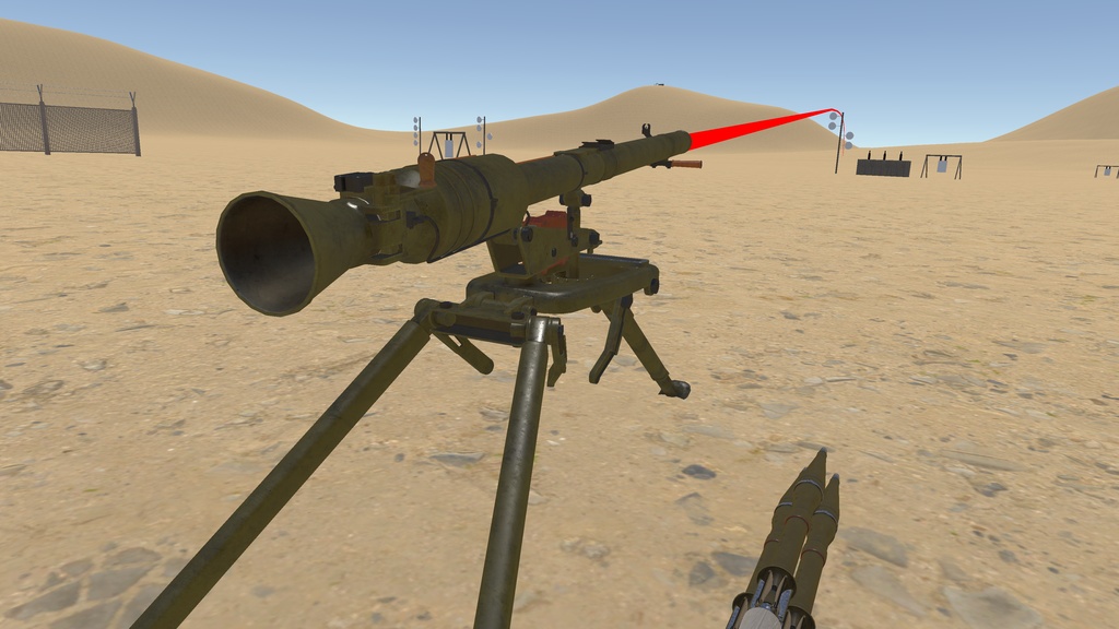 SPG-9 Enplacement | PhysBones Controlled