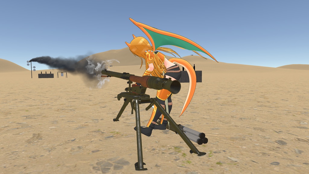 SPG-9 Enplacement | PhysBones Controlled