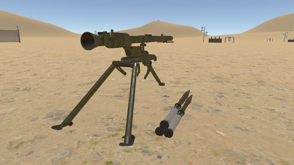 SPG-9 Enplacement | PhysBones Controlled