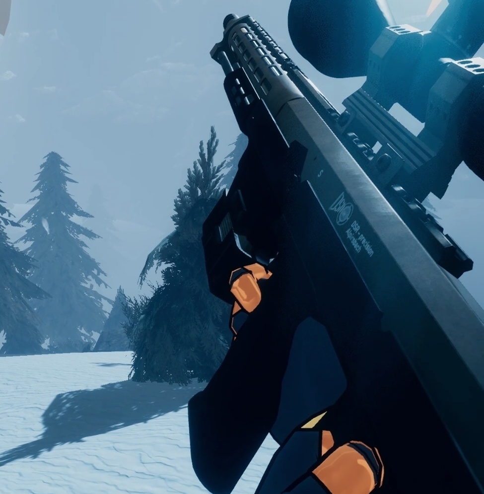 DSR-1 Sniper Rifle | PhysBones / Gesture Controlled