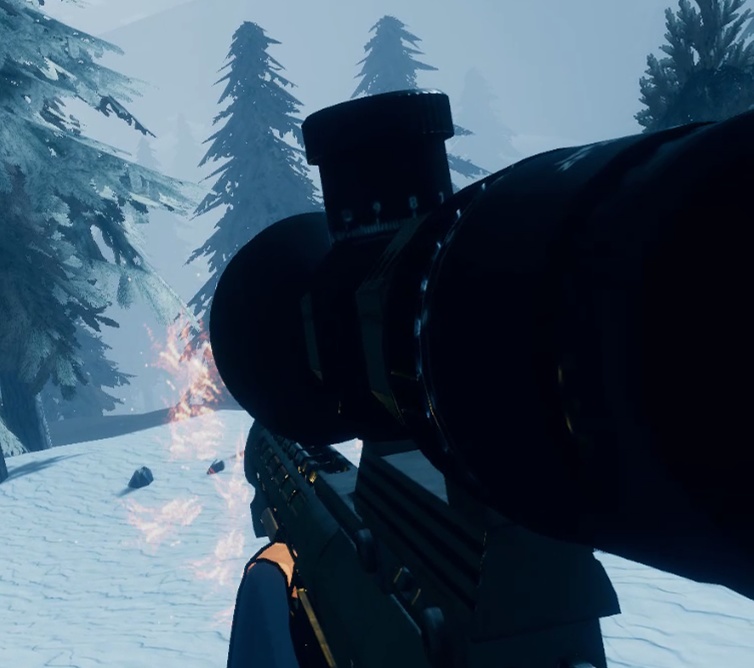 DSR-1 Sniper Rifle | PhysBones / Gesture Controlled