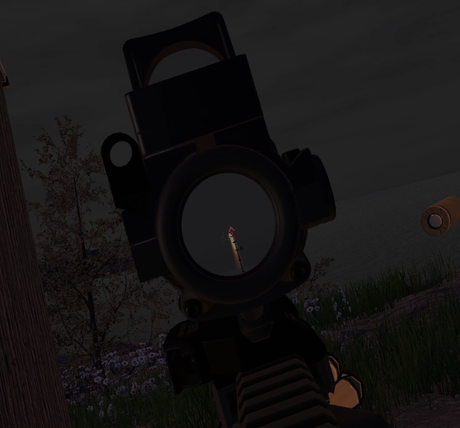 HK416C Assault Rifle | PhysBones / Gesture Controlled