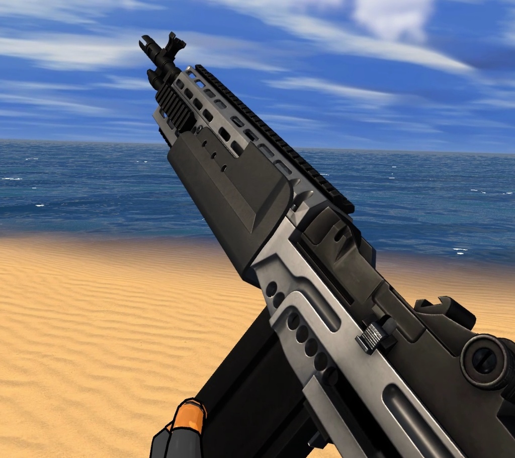 Mk-14 Battle Rifle | PhysBones / Gesture Controlled