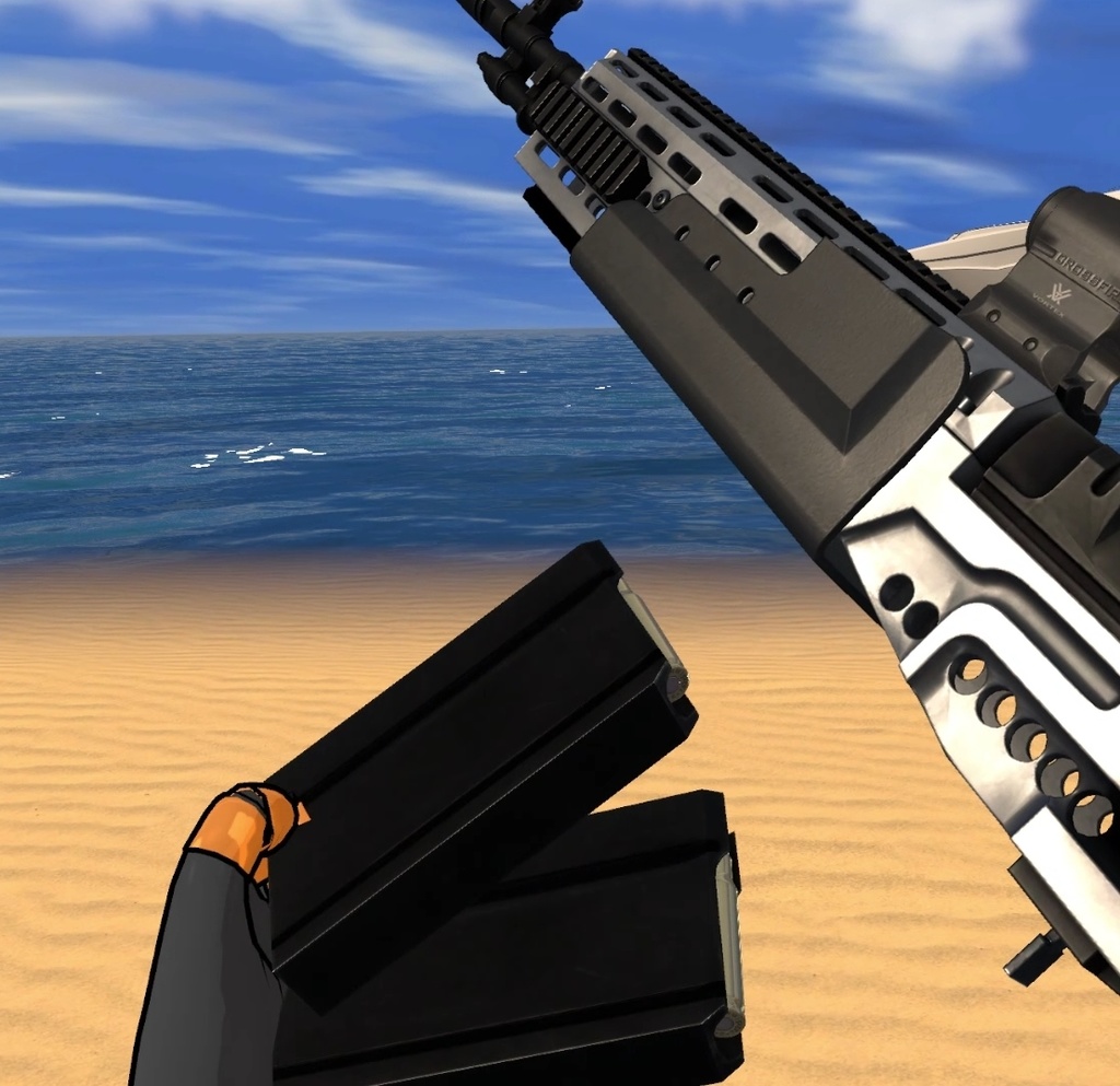 Mk-14 Battle Rifle | PhysBones / Gesture Controlled