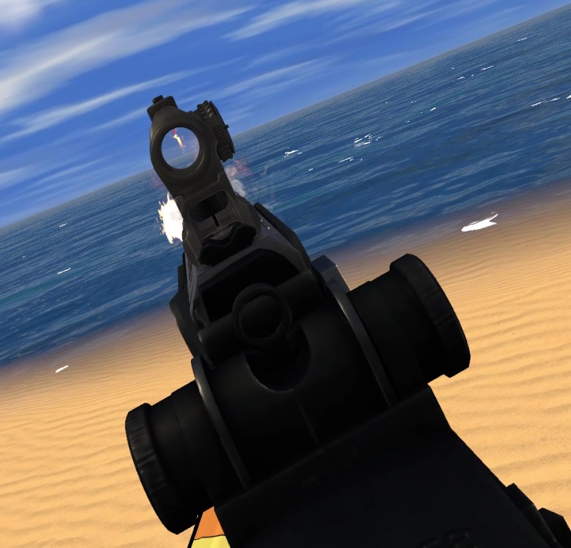 Mk-14 Battle Rifle | PhysBones / Gesture Controlled