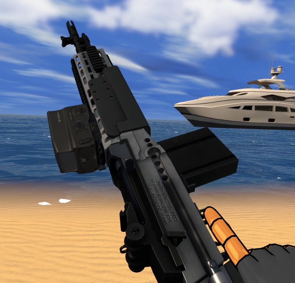 Mk-14 Battle Rifle | PhysBones / Gesture Controlled