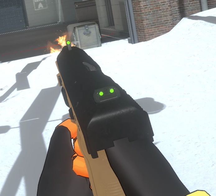 FN Five-SeveN Pistol | PhysBones / Gesture Controlled