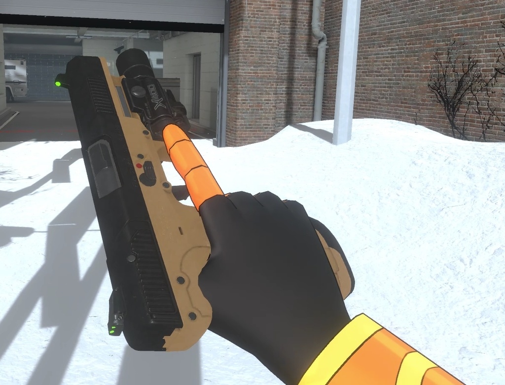 FN Five-SeveN Pistol | PhysBones / Gesture Controlled