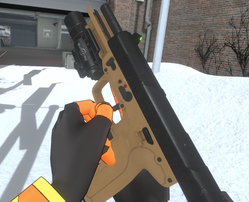 FN Five-SeveN Pistol | PhysBones / Gesture Controlled