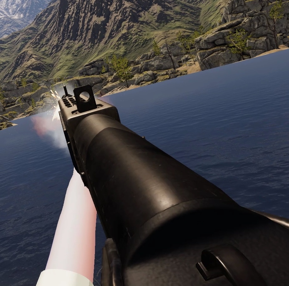 Spas-12 Shotgun | PhysBones / Gesture controlled