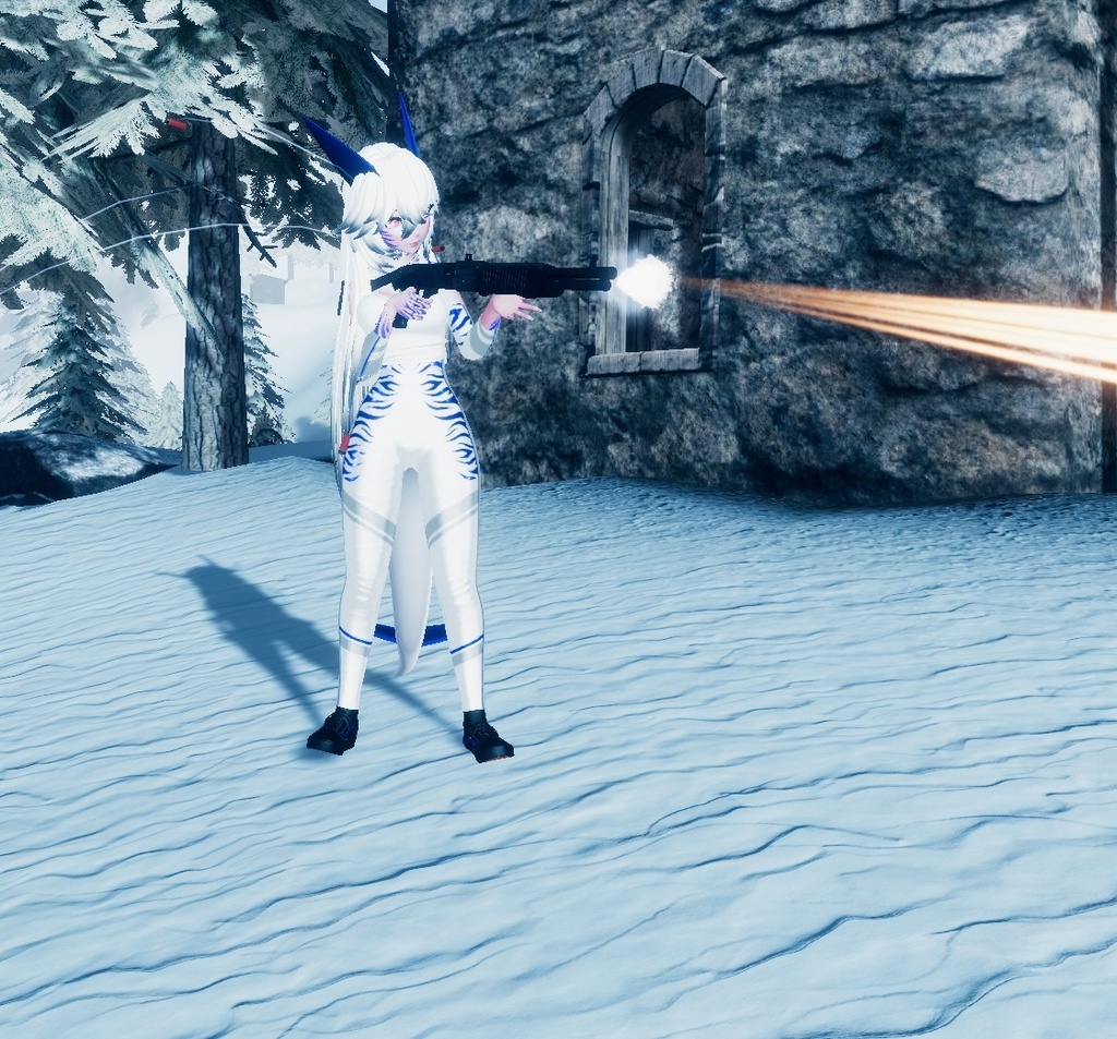 Spas-12 Shotgun | PhysBones / Gesture controlled