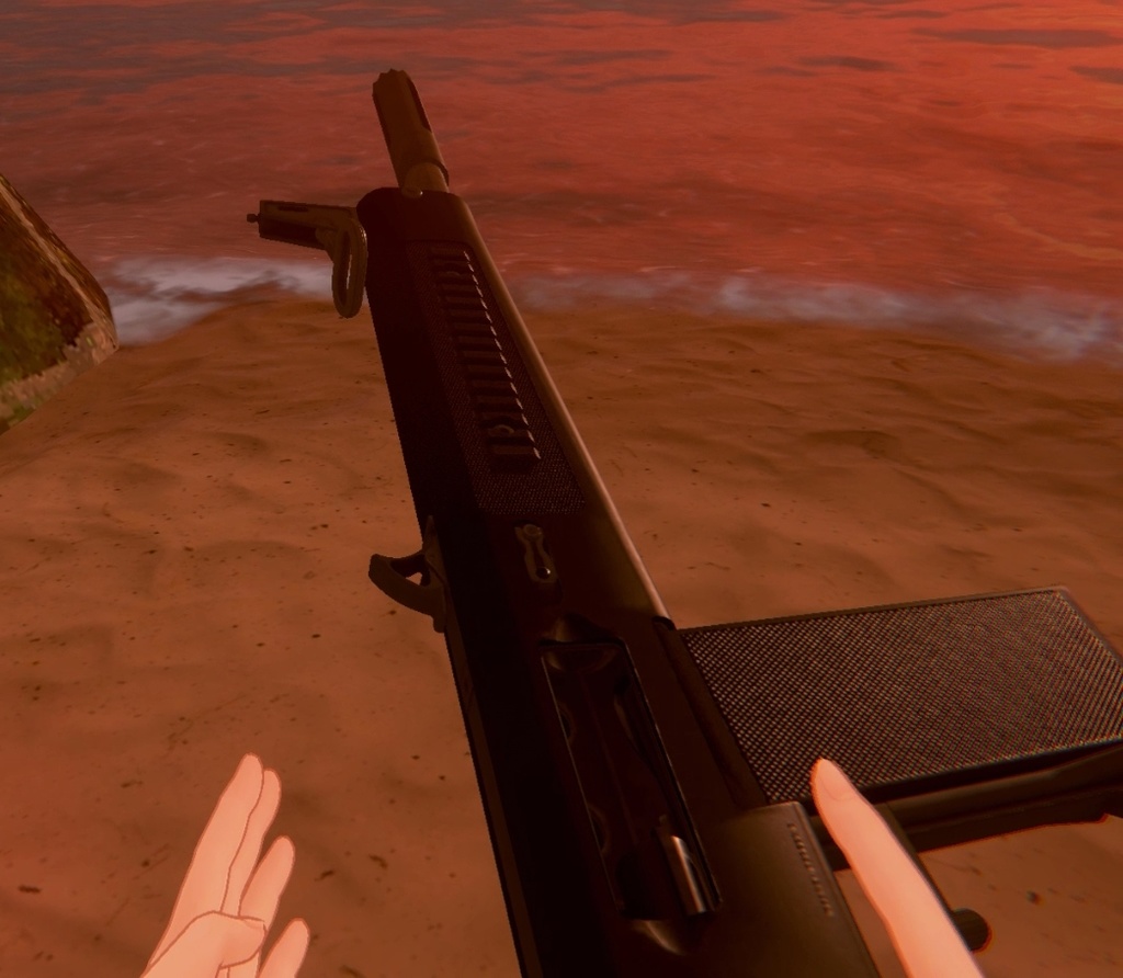 AA-12 Shotgun | PhysBones / Gesture controlled