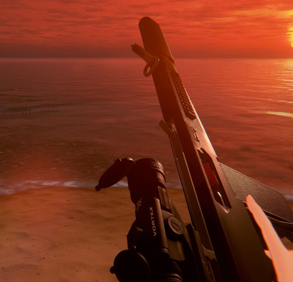 AA-12 Shotgun | PhysBones / Gesture controlled