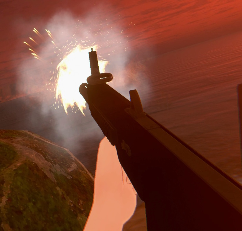 AA-12 Shotgun | PhysBones / Gesture controlled