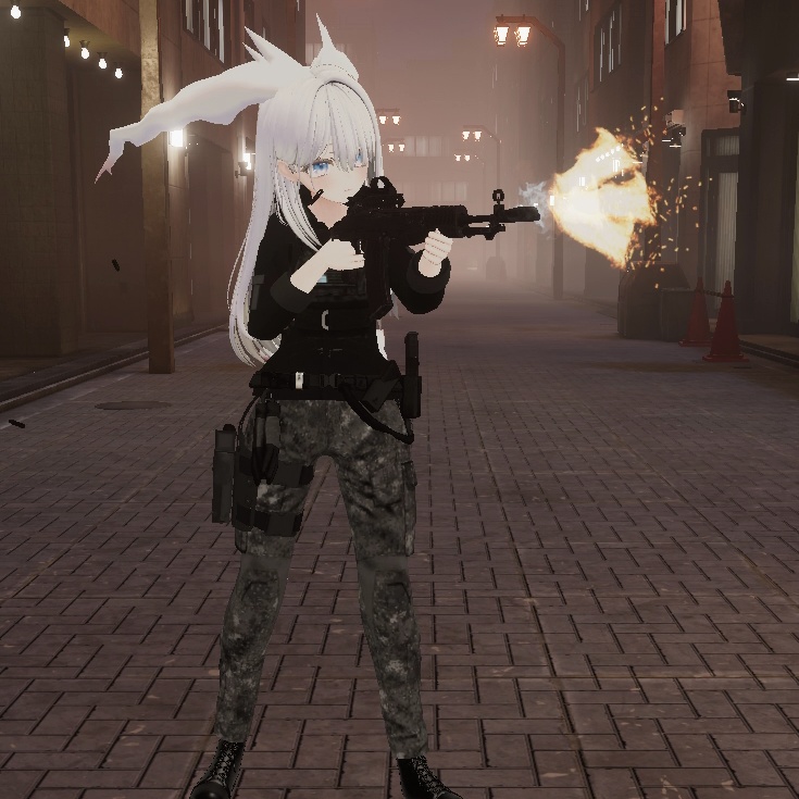 AN-94 Assault Rifle | PhysBones / Gesture controlled