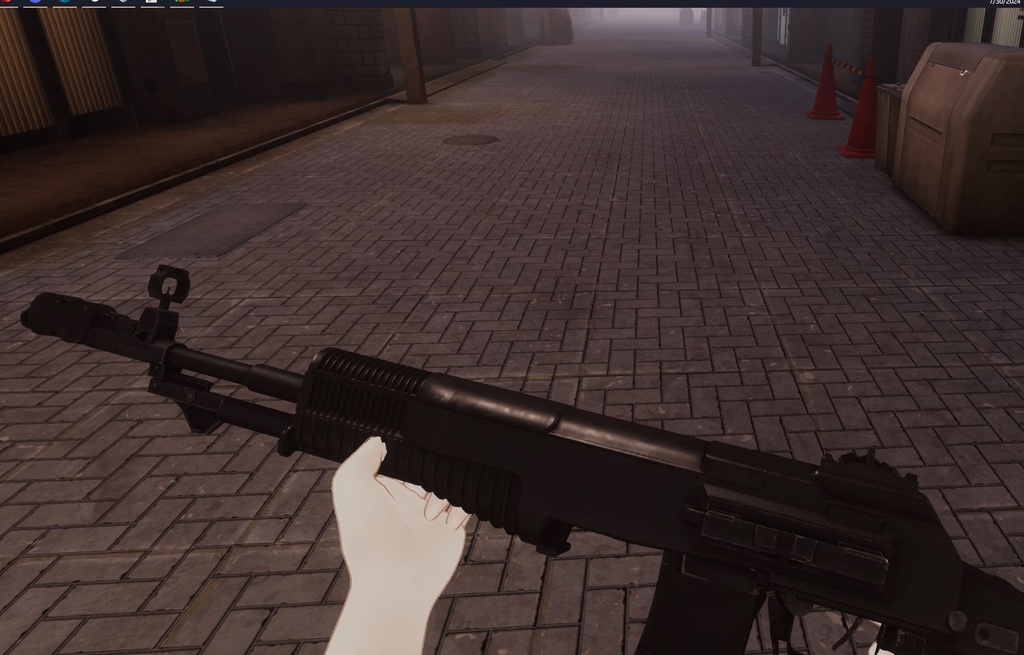 AN-94 Assault Rifle | PhysBones / Gesture controlled - Fukaziroh - BOOTH