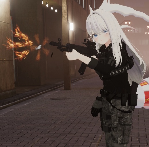 AN-94 Assault Rifle | PhysBones / Gesture controlled