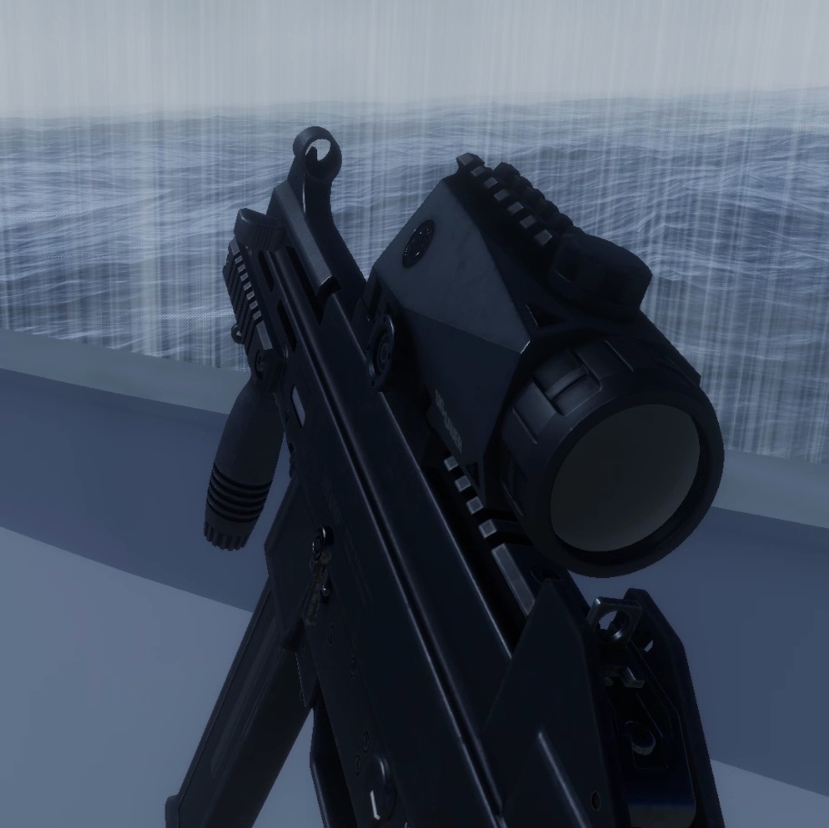 UMP-45 Sub Machine Gun | PhysBones / Gesture controlled
