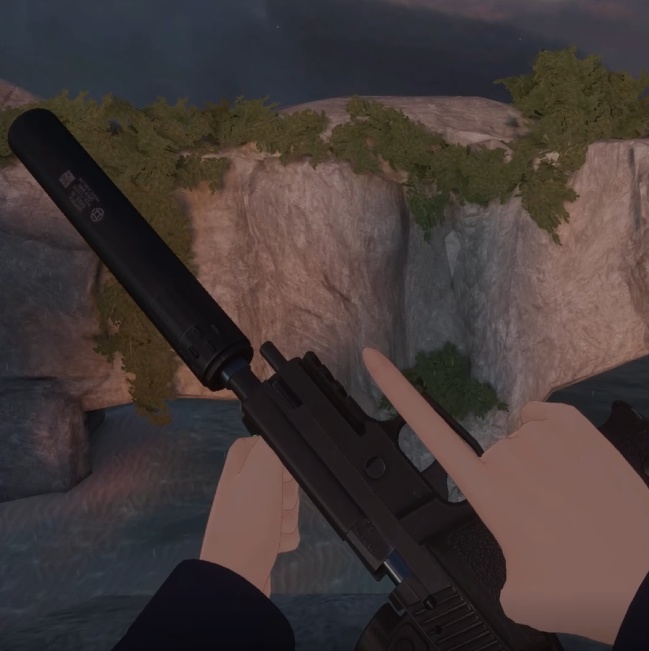 P226 Mk25 Pistol | PhysBones / Gesture controlled