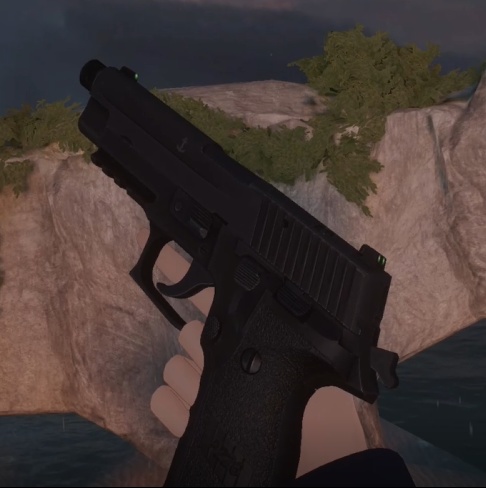 P226 Mk25 Pistol | PhysBones / Gesture controlled