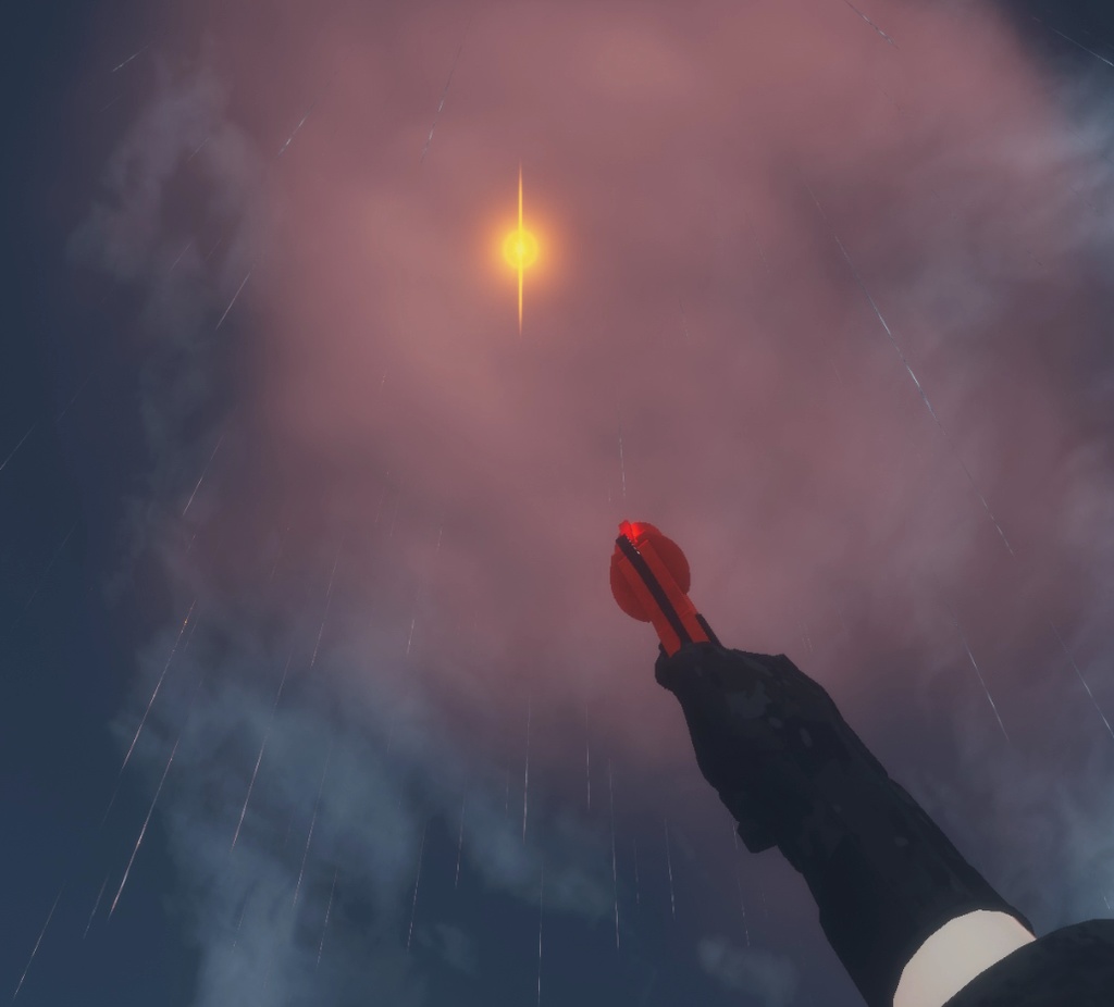 Orion Flare Gun | PhysBones / Gesture controlled