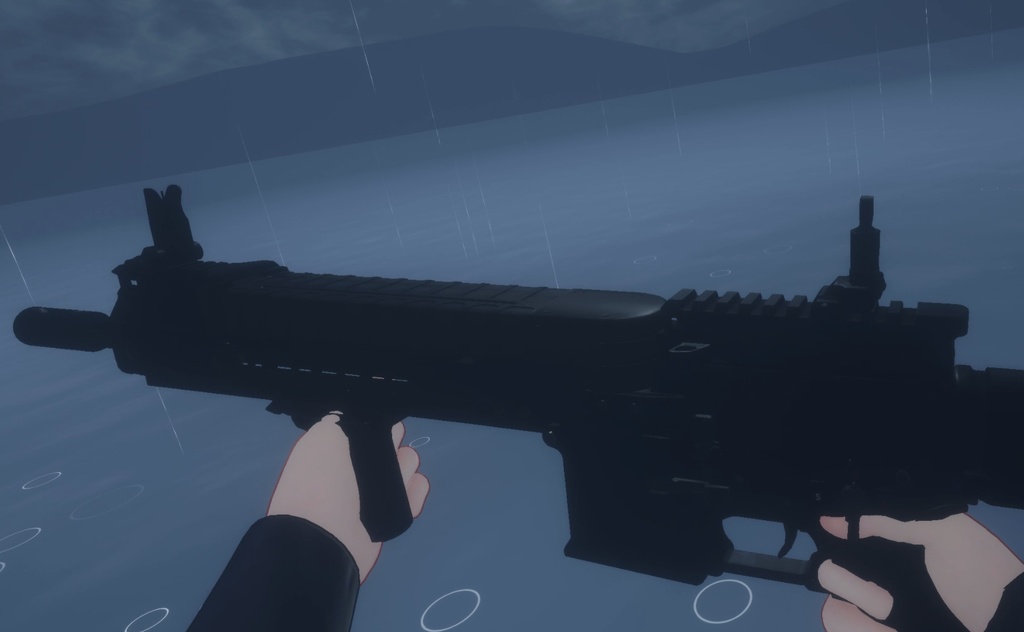 AR57 PDW | PhysBones / Gesture controlled