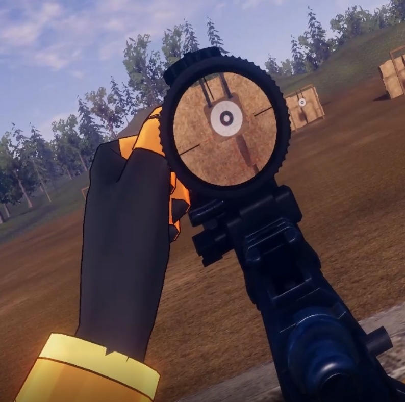 XM2010 Sniper Rifle | PhysBones / Gesture controlled