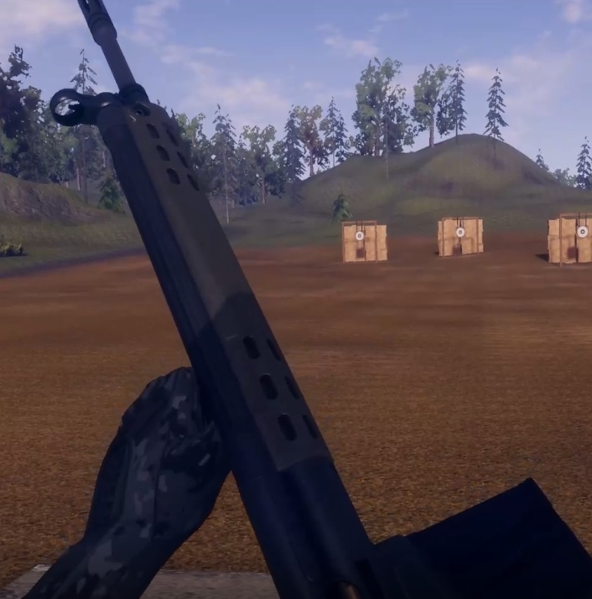 Gewehr 3 Battle Rifle (Over 20 Customisation Options!) | PhysBones / Gesture Controlled