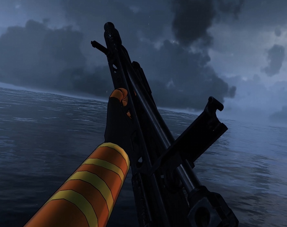 MG42 Machine Gun (Modular Avatar) | PhysBones / Menu Controlled