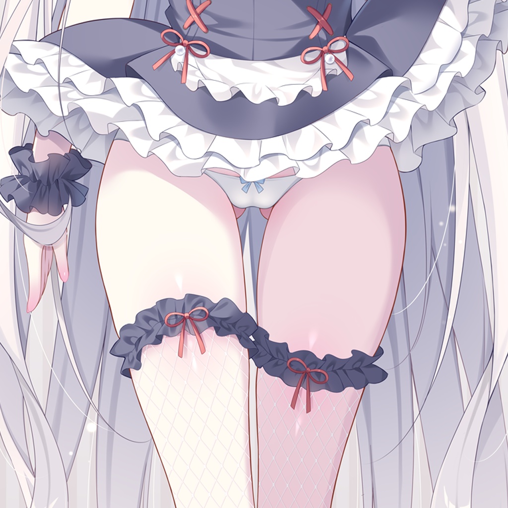 【春グッズ】双子バニーちゃん等身大タペストリー【美羽】健全ver