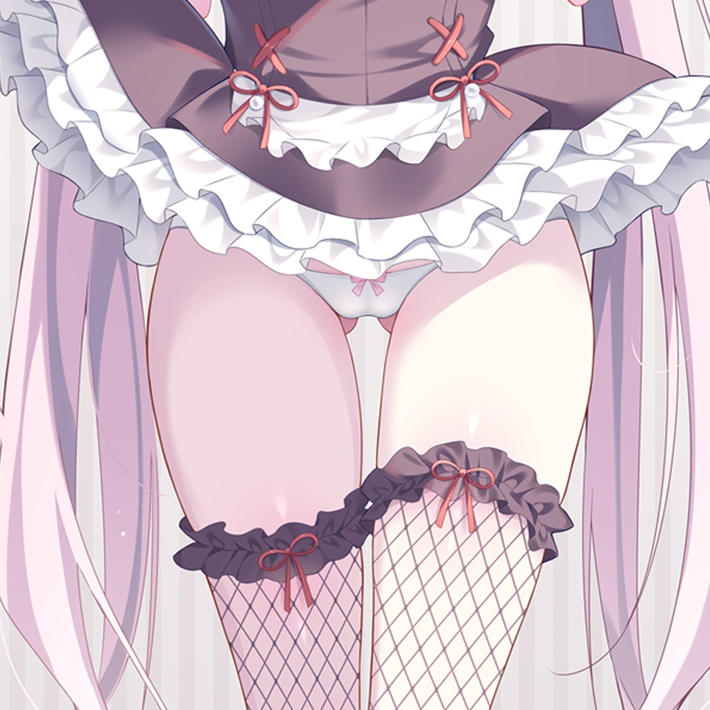 【春グッズ】双子バニーちゃん等身大タペストリー【美桜】健全ver