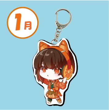 アクリルキーホルダー