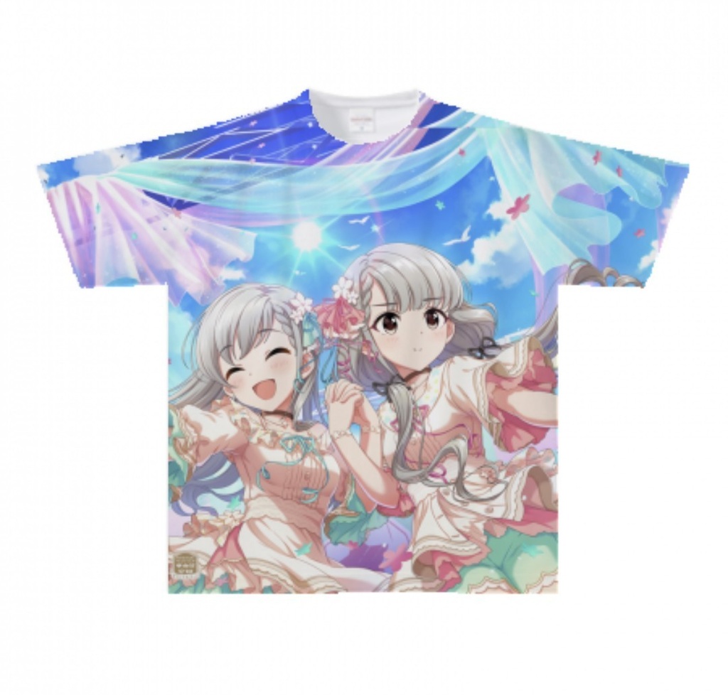 久川凪 久川颯 両面フルグラフィックTシャツ O-ku-ri-mo-no Sunday