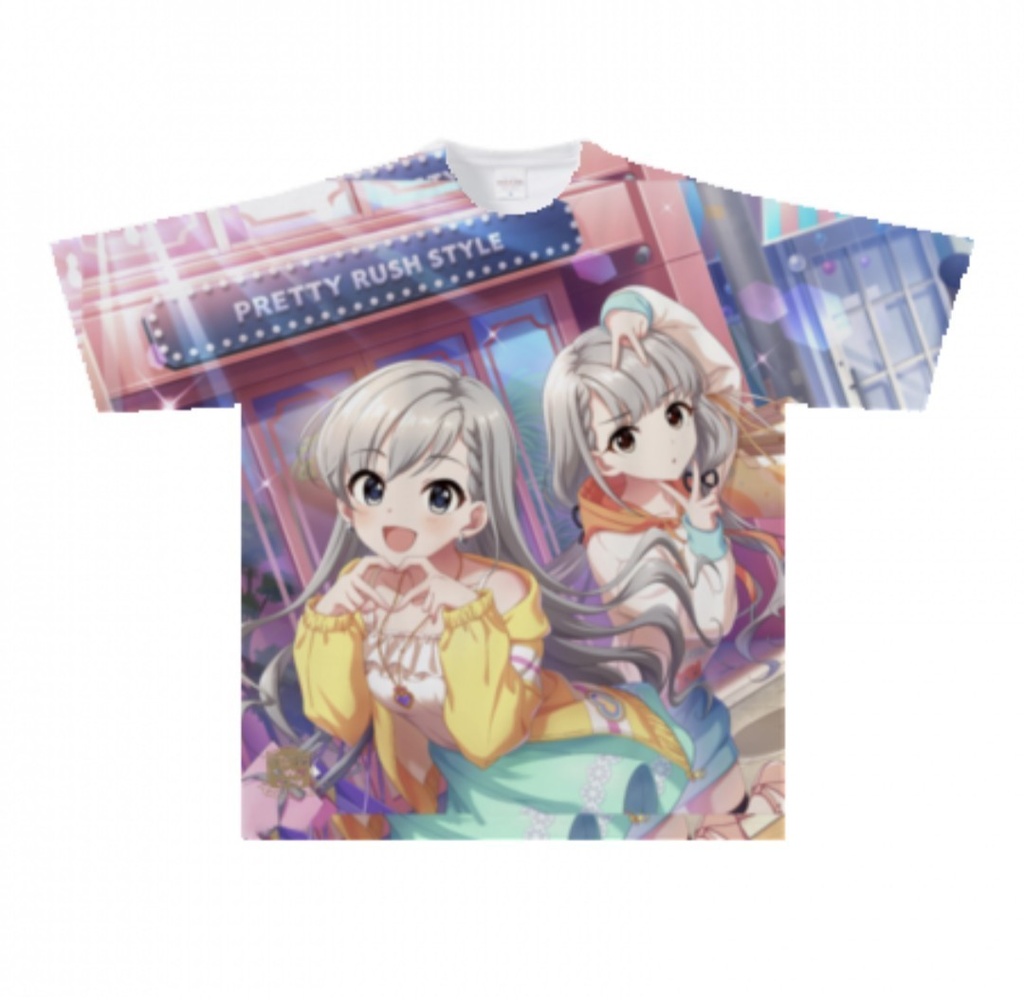 久川凪 久川颯 両面フルグラフィックTシャツ O-ku-ri-mo-no Sunday