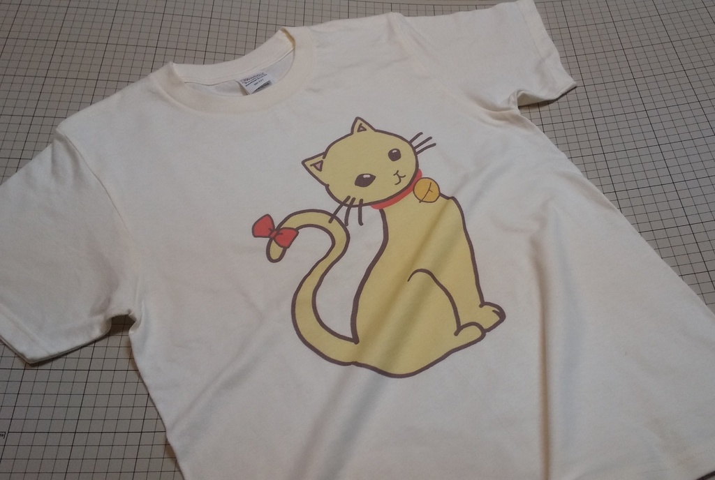 上条春菜の猫Tシャツ (kidsサイズあり